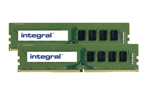Integral 16GB (2x8GB) PC RAM KIT DDR4 2933MHZ PC4-23400 UNBUFFERED NON-ECC