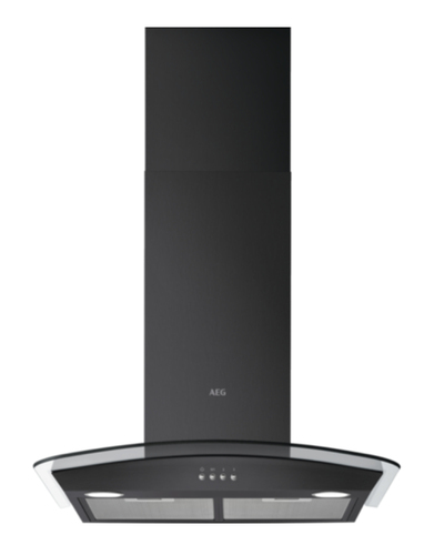 AEG DTX3640B Wall-mounted Black 500 m³/h