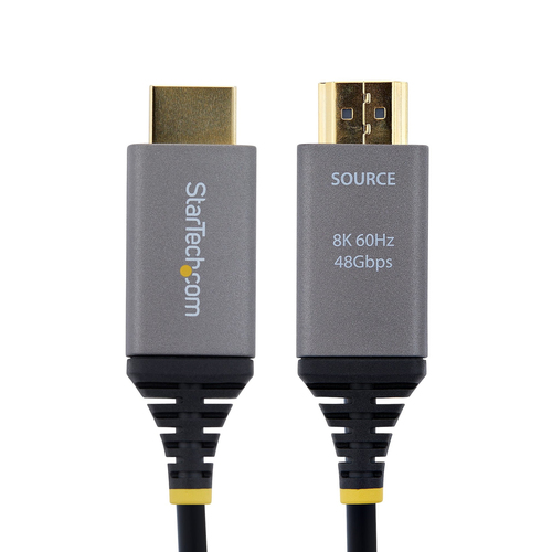 STARTECH.COM 15m 50ft HDMI 2.1 Hybrid Active Optical Cable AOC CMP Plenum 8K 60Hz 48Gbps Certified Ultra High Speed HDMI 2.1