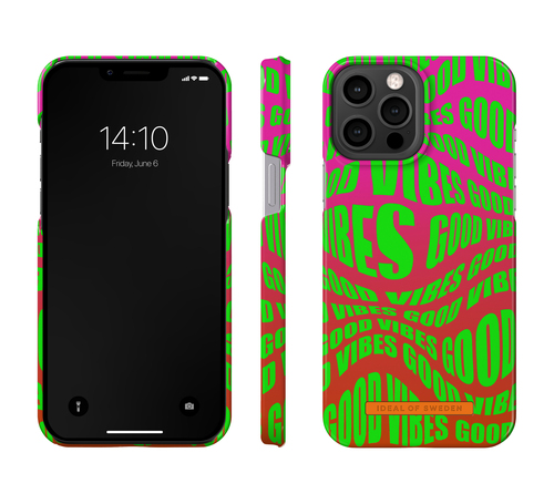 iDeal of Sweden Printed Case iPhone 12PM/13PM Good Vibes – image 3