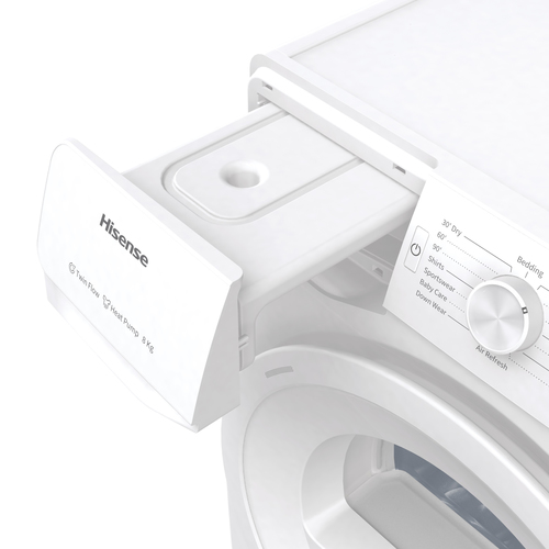 Hisense DHGE8013 tumble dryer Freestanding Front-load – image 6