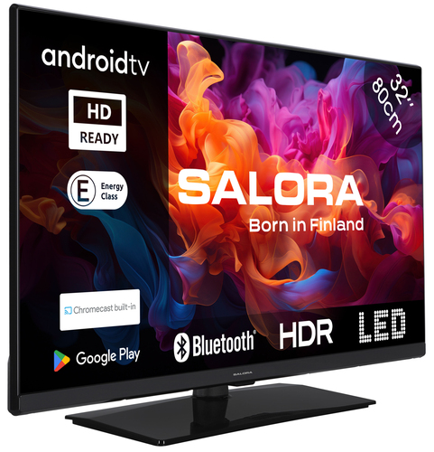 Salora 32RPA650 TV 81.3 cm (32") HD Smart TV Wi-Fi Black 250 cd/m² – image 3