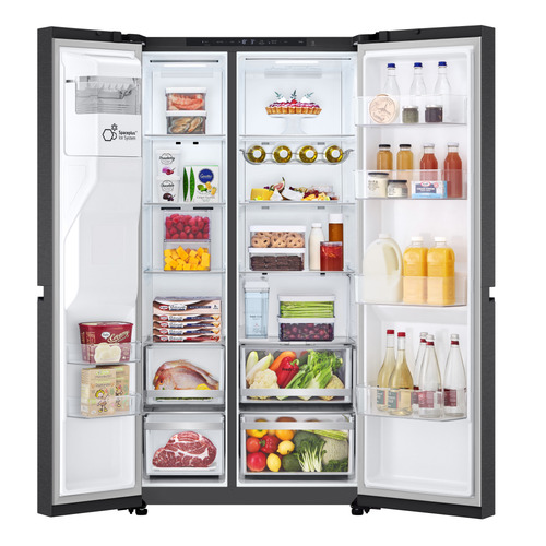LG GSLE81EPBD side-by-side refrigerator Freestanding – image 3