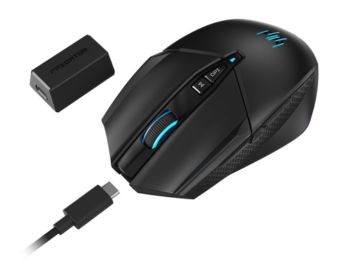 Acer Predator Cestus 535 Gaming Mouse Muis Zwart, afbeelding 6