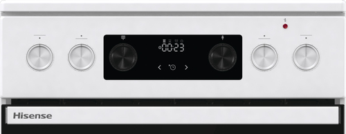 Hisense 60 cm wide ceramic cooker. Enjoy a large oven, an easy to clean glass ceramic hob, and even heat for perfect baking. Quick preheat, air fry mode, and st – image 9