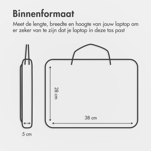 Accezz SH00074268 - Laptoptas, afbeelding 3