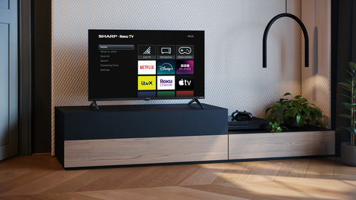 Sharp 40HD2225K 40 Inch Full HD Roku Smart TV with Freely in Black Black - image 3