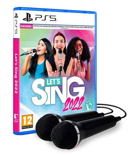 Sony Interactive Entertainment Let's Sing 2022 + 2 microphones Стандартная Мультиязычный PlayStation 5