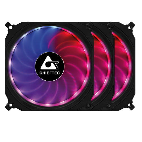 Chieftec CF-3012-RGB computer cooling system Computer case Fan – image 9