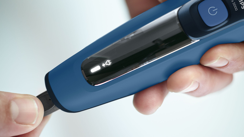 Philips SHAVER Series 5000 S5444/03 men's shaver Rotation shaver Black, Blue – image 6