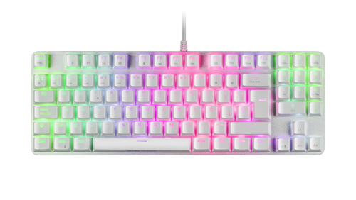 Mars Gaming MKREVOPROWRPT White, Mechanical RGB Gaming Keyboard, TKL+ NUM, Red Switch, Portuguese – image 3