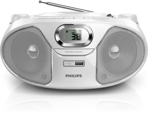 Philips AZ385W/12 portable stereo system – image 2