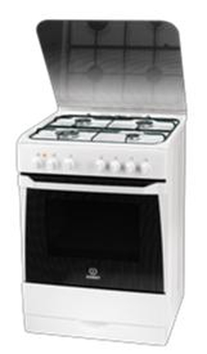 Indesit KN6G110SA(W)/NL Freestanding cooker Electric Gas White