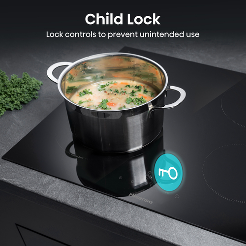 Hisense E6422SC 60 cm Electric Ceramic Hob - Black - image 6