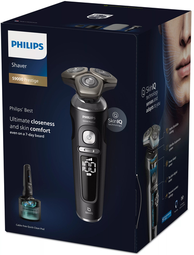 Philips Shaver S9000 Prestige SP9840/32 Wet & Dry Electric shaver with SkinIQ – image 4