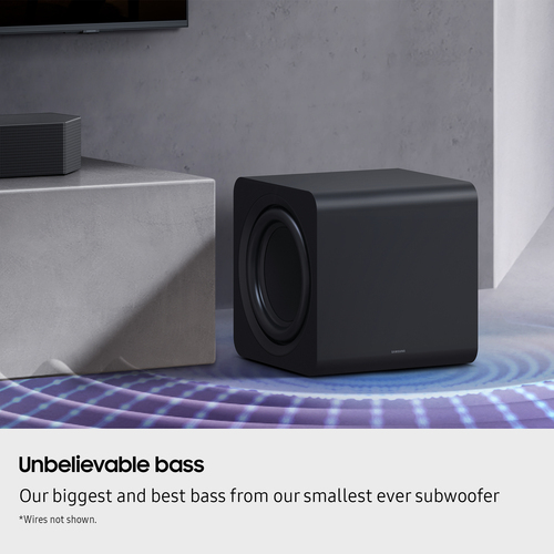 Samsung HW Q990F 11 1 4Ch Q Series Dolby Atmos Soundbar Subwoofer Rear - image 5