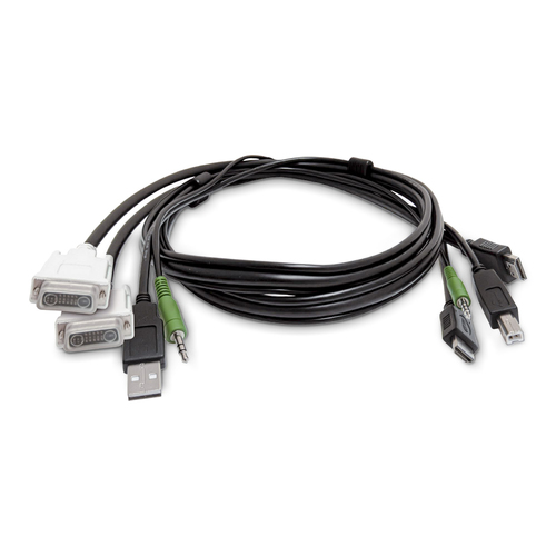 STARTECH 2x DVI to 2x HDMI KVM Cable