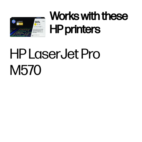 Original HP 507A Yellow Toner Cartridge (CE402A) - image 2