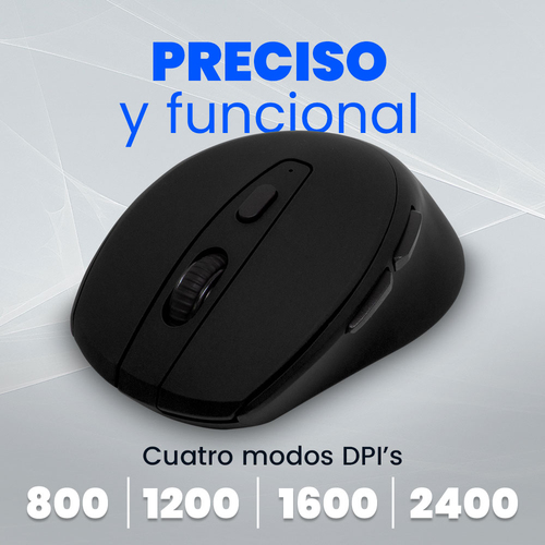 Mouse Inalámbrico Iluminado VORAGO MO-306