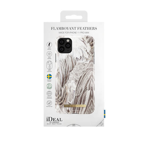 iDeal of Sweden Printed Case Hannalics iPhone 11PM/XSM Flamboyant Feathers – image 2