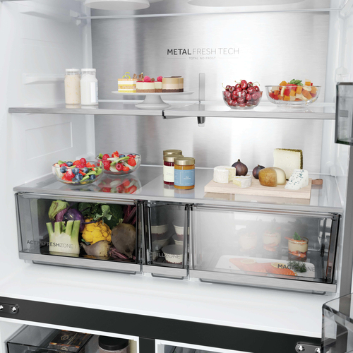 Haier HCR59F18DNMB side-by-side refrigerator Freestanding – image 8