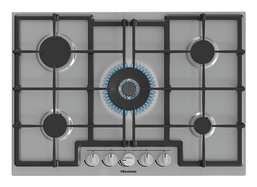 Hisense GMED773X hob Stainless steel Built-in