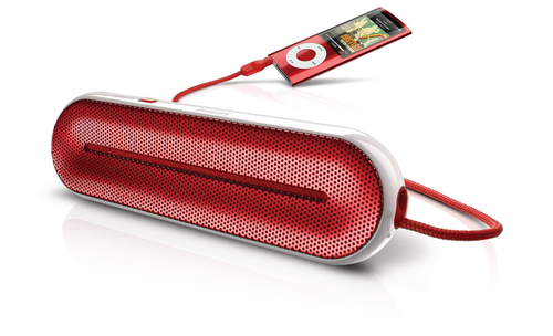 Philips MP3 portable speaker SBA1600RED/27