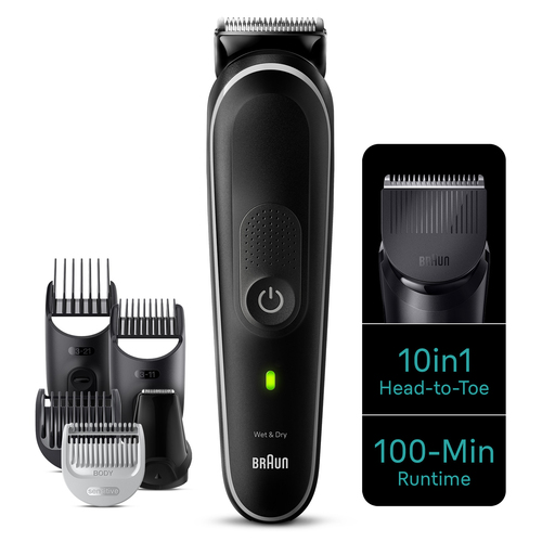 Braun MGK5440 подрезчик Черный 18 Литий-ионная (Li-Ion)