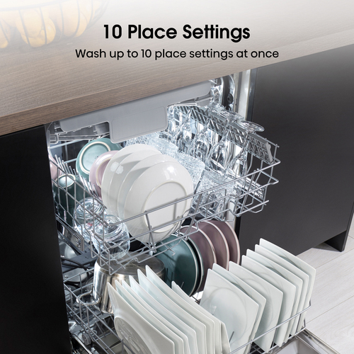 Hisense HS523E15WUK Slimline Dishwasher - White - E Rated, White - image 2