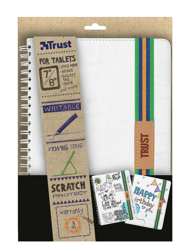Trust Writable Folio Stand - Flip cover voor tablet, afbeelding 4