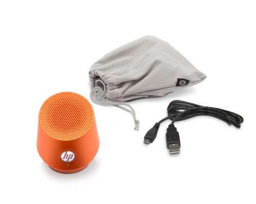 HP S6000 Orange Wireless Mini Speaker – image 3