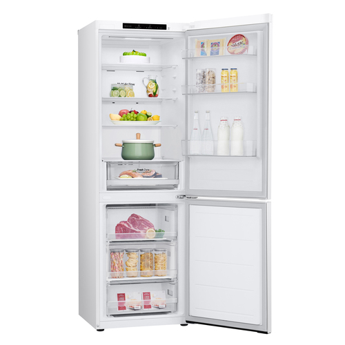 LG NatureFRESH GBV21L0ESW Fridge Freezer - White - E Rated – image 6