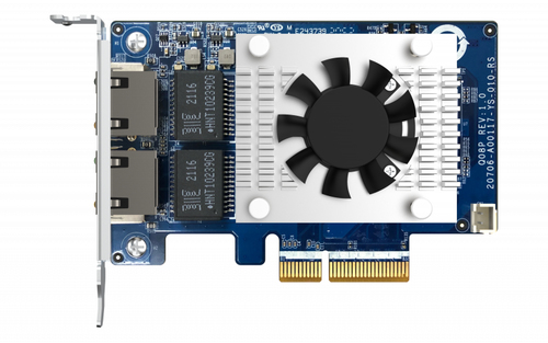QNAP QXG-10G2TB сетевая карта Внутренний Ethernet 10000 Мбит/с