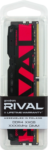 Goodram *DDR4 Rival Radiant 32GB (1*32)/3200 CL16 Red módulo de memoria 1 x 32 GB 3200 MT/s 288-pin DIMM