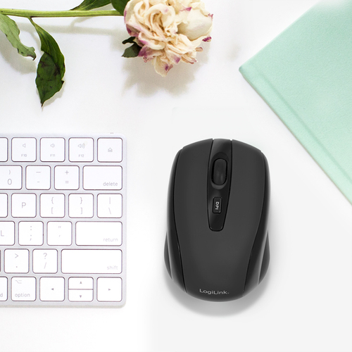LogiLink Maus Optical Wireless 2.4 GHz Mini - Muis, afbeelding 5
