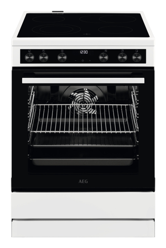 AEG CCB6446BBW Freestanding cooker Electric White