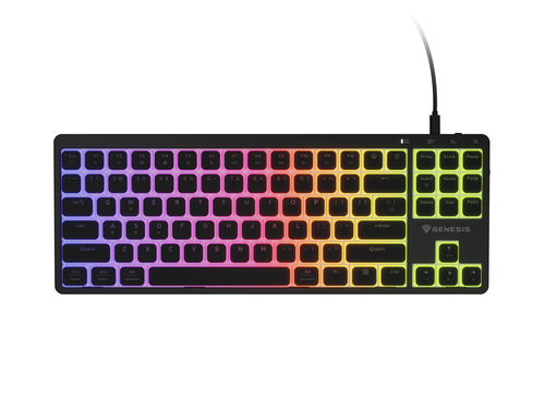 GENESIS Thor 430 TKL toetsenbord Gamen USB QWERTY Amerikaans Engels Zwart, afbeelding 2