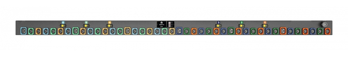 Vertiv Geist MN01D5W1-42PZ63-3PS56B0A10-S-A power distribution unit (PDU) 42 AC outlet(s) 0U Black