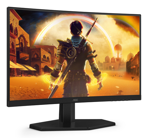 Aoc C24G42E Full HD 24" Curved VA Wled Gaming Monitor - Black & Red, Black,Red - image 5