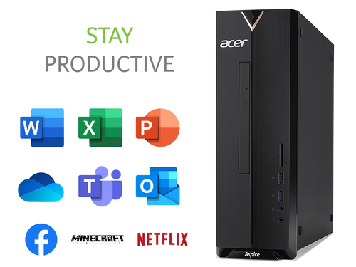 Acer Aspire XC-340 Desktop PC (AMD Athlon 3050U – image 7