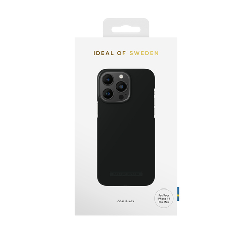 iDeal of Sweden Seamless Case iPhone 14PM Coal Black – image 1