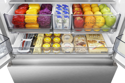 Hisense RF815N4SESE Total No Frost Multi-door American Fridge Freezer - Stainless Steel - E Rated, Stainless Steel - image 8