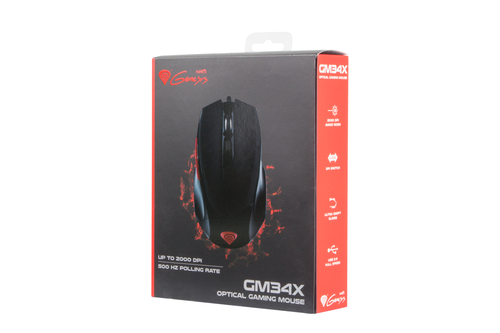 GENESIS GM34X mouse Gaming Right-hand USB Type-A Optical 2000 DPI – image 6