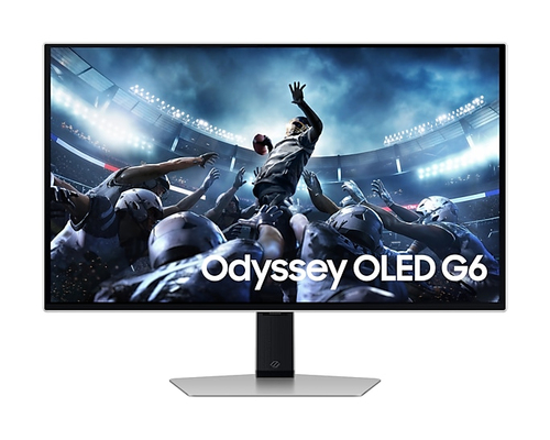 Samsung LS27DG602SNXZA монитор для ПК 68,6 cm (27") 2560 x 1440 пикселей Quad HD OLED Серебристый