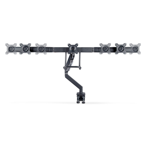 Startech Crossbar Triple Monitor Desk Mount, VESA 75x75/100x100 – billede 3