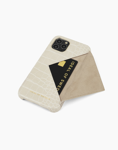 iDeal of Sweden Statement Case iPhone 11P/XS/X Btstds Crm Croc