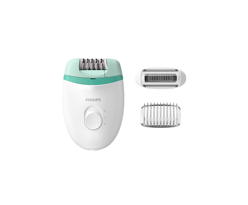 Philips Satinelle Essential BRE245/05 epilator Green, White