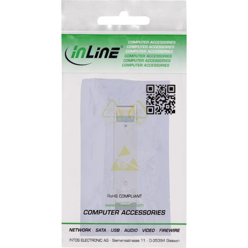 InLine 32335R network transceiver module Fiber optic 2500 Mbit/s SFP 850 nm