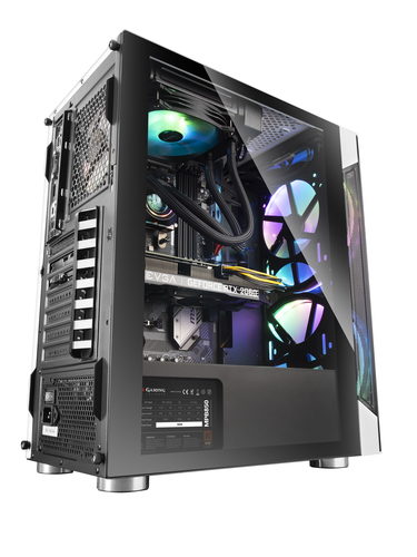 Mars Gaming MC9W computer case White – image 4