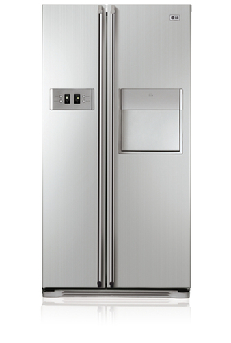 LG GW-C217FLQV side-by-side refrigerator Freestanding